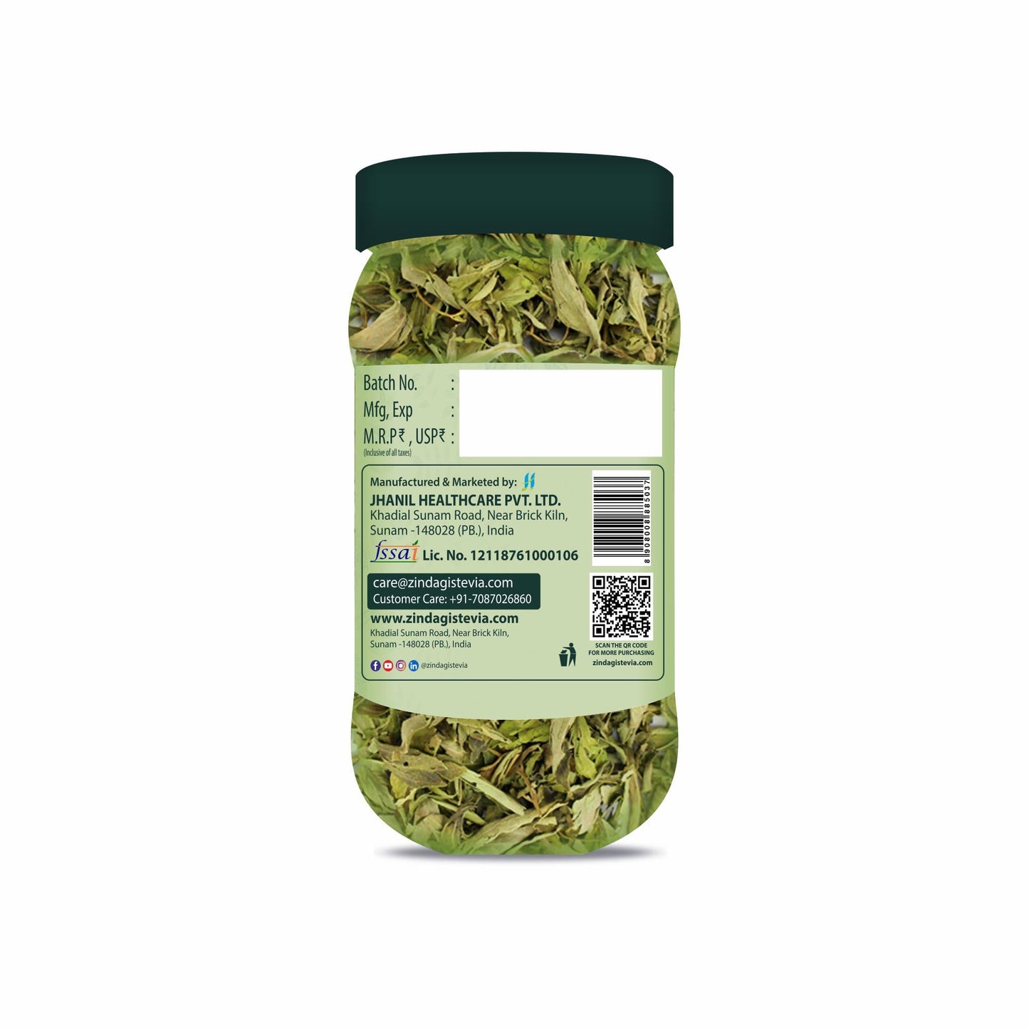 Zindagi Stevia Dry Leaves & Stevia Sachets | Stevia Sugar Free & Zero Clorie Sweetener | Stevia Combo Pack