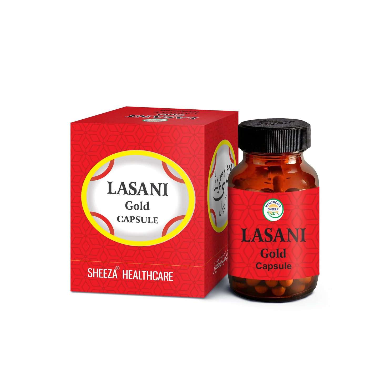 100% Vegetarian La-Saani Gold Capsule by Sheeza Healthcare for Men’s Health (1 Box 10 Capsules)