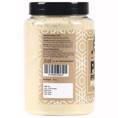 Urban Platter Pure Pea Protein Powder, 500g- image 7