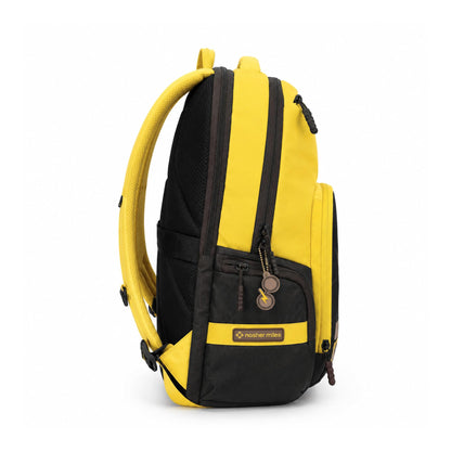 Nasher Miles x Harry Potter Miles Hooperpack Backpack | Polyester Laptop Backpack 29L | Ideal for Office, College, School & Travel | Men, Women, Boys, Girls (Yellow)