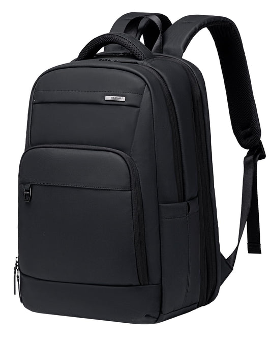 GOLDEN WOLF 25L-30L Expandable Backpack for Men for Office Travel, Black