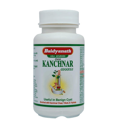 Baidyanath Asli Ayurved 100 years of caring Jhansi Kanchnar Guggulu - 80 Tablets