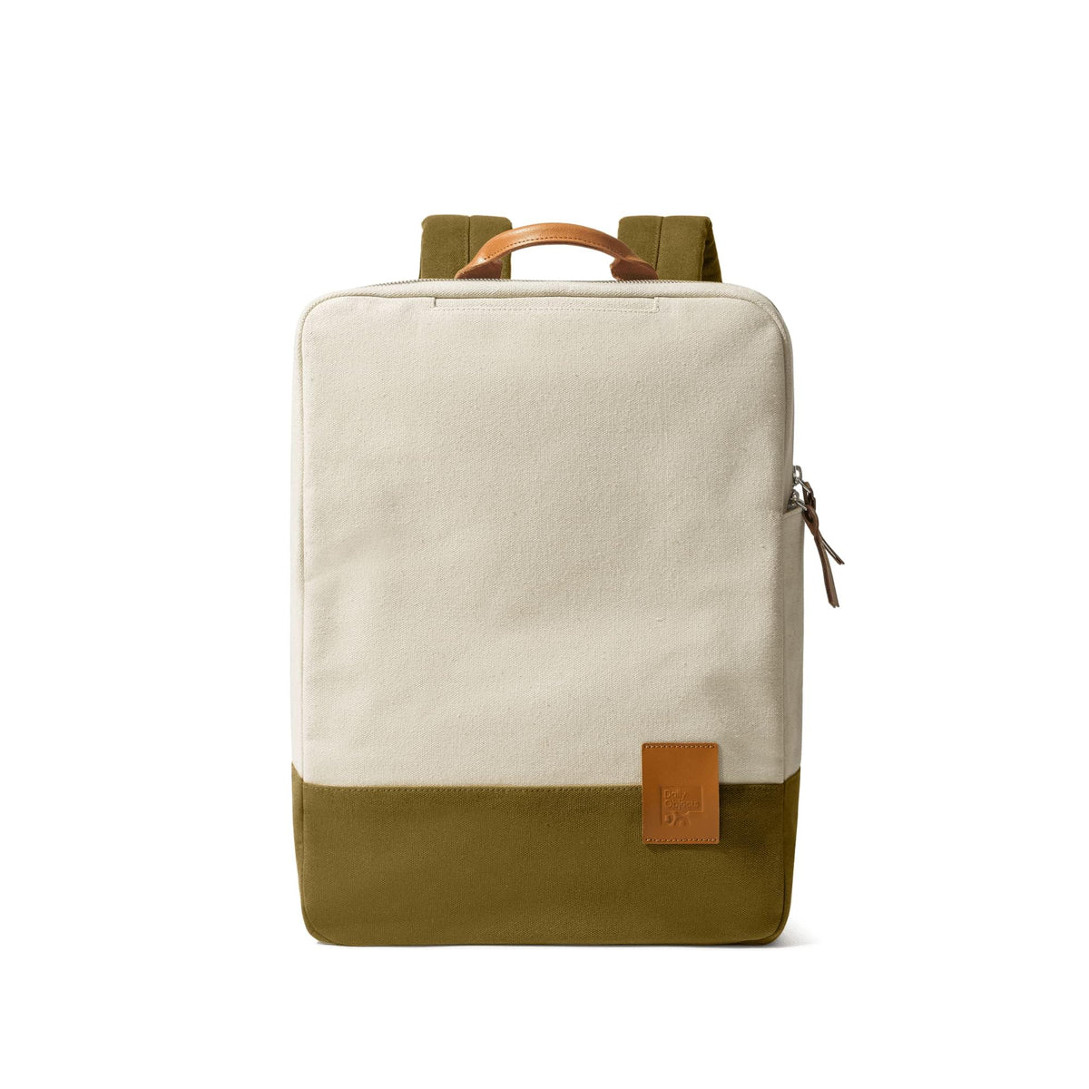 DailyObjects 9 to 9 Everyday Casual Laptop Backpack (16L) Fits Upto 15" Laptop | Unisex Shoulder Travel Bag | Durable Canvas Material | Zippered Compartment with Slip Pockets | Trolley Sleeve