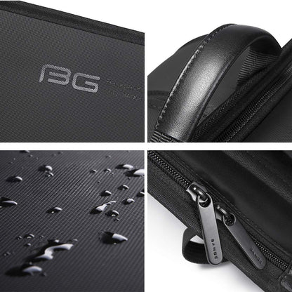 BANGE Water Resistant Polyester Unisex Business Travel Laptop Backpack- image 2