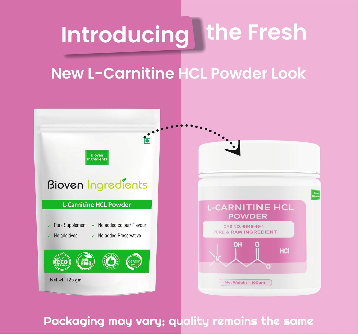 Bioven Ingrdients L-Carnitine HCL (100gm)