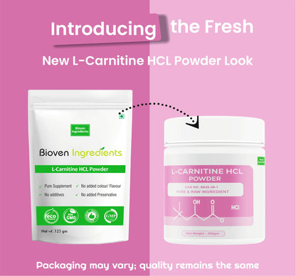 Bioven Ingrdients L-Carnitine HCL (100gm)