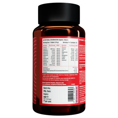 HealthKart HK Vitals Multivitamin For Women (30 Tablets) |With Zinc, Vi- image 8