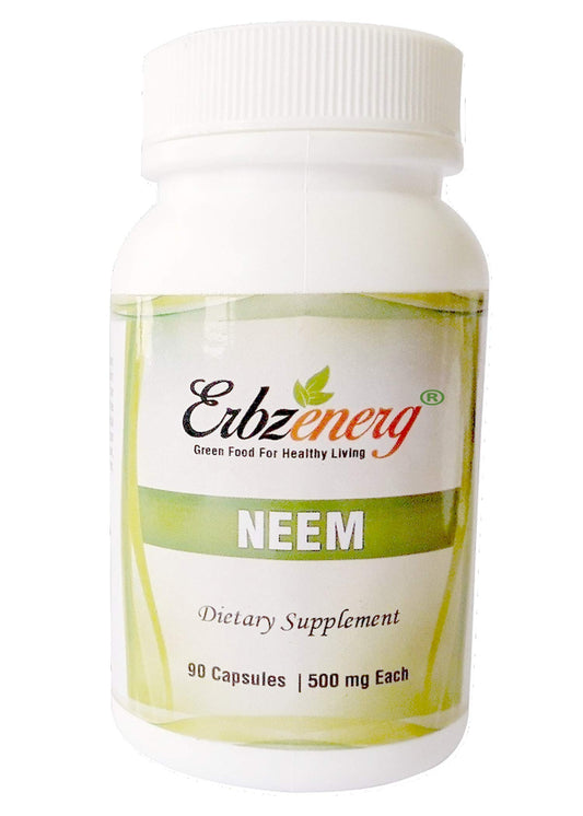 ERBZENERG® Organic NEEM 90 Capsules | Pack of 1