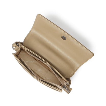 Fastrack Olive Flex Shoulder Bag | Faux-Leather Women’s Bag | Shoulder Bag For Casual Carry