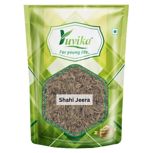 YUVIKA Shahi Jeera - Jeera Kala Asli - Green Cumin (400 Grams)
