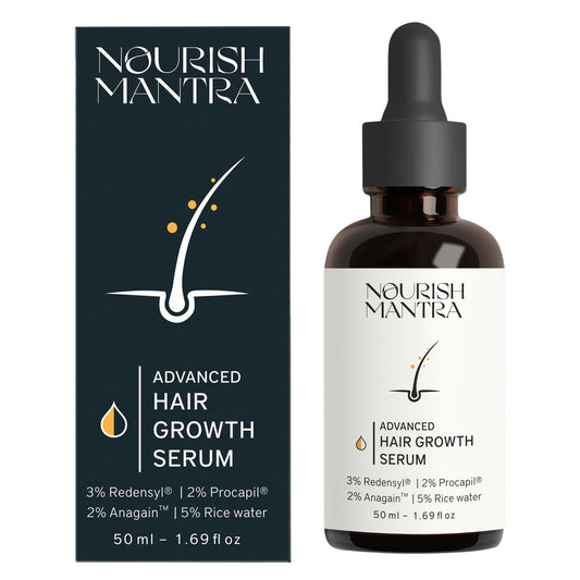 Nourish Mantra Advanced Hair Growth Serum/For Women & Men/Made With Redensyl, An