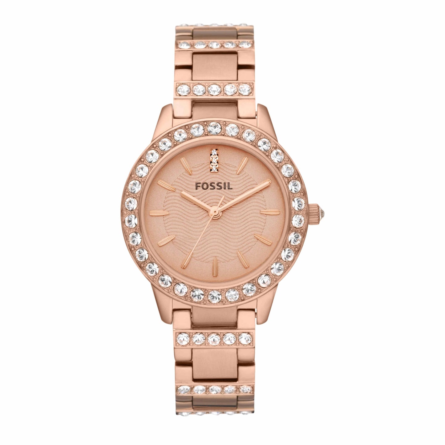 Fossil Women Jesse Analog Rose Gold Dial Watch - ES3020