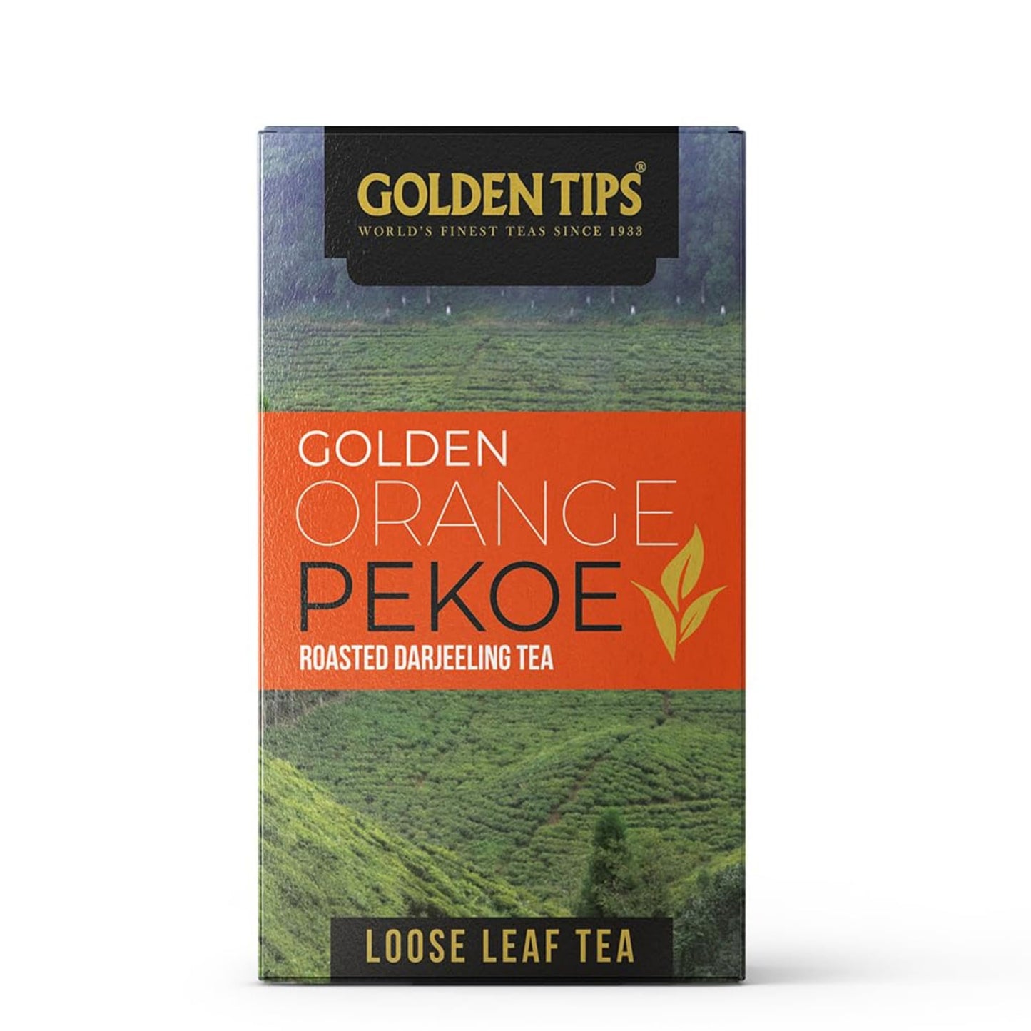 Golden Tips Darjeeling Orange Pekoe Loose-Leaf Black Tea, Premium Himalayan Single-Origin Tea, Handpicked & Expertly Processed for Rich Aroma & Flavor,Fresh & Authentic, (100 gram- 50 Cups)