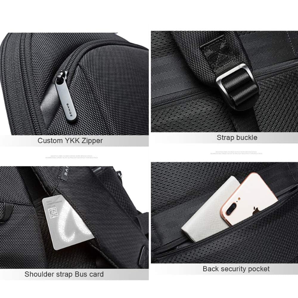 Red Lemon BANGE Light Flight Laptop Backpack for Men 15.6 Inch Tech Backpack Slim Laptop Backpack for Business Commuter backpack For Men, laptop bag for women Blue, Small