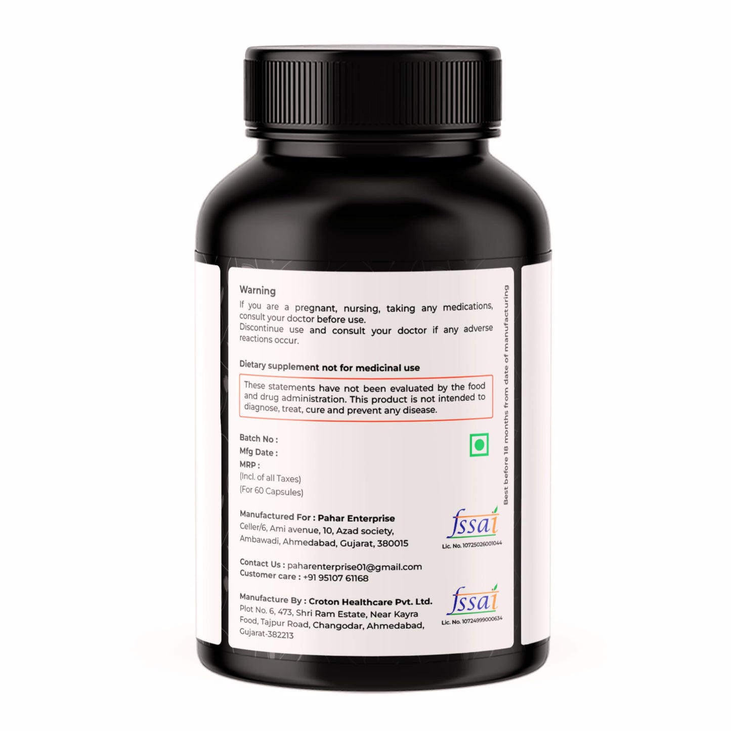 VREEX Total Hair Revive | Hair Growth & Strength Supplement with Biotin, Keratin, MSM, Bamboo Extract, Saw Palmetto & Vitamins | Supports Healthy Hair, Scalp & Shine | 60 Capsules