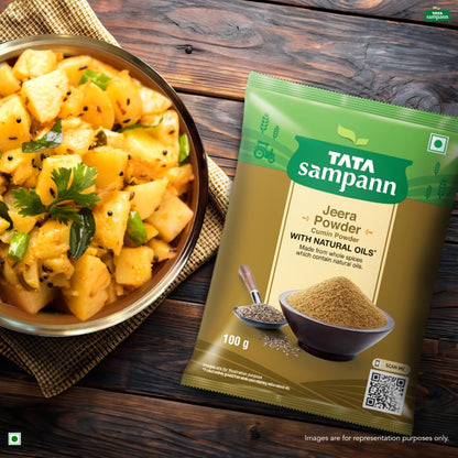 Tata Sampann Jeera Powder With Natural Oils, 100g, Cumin Powder, Jeera Masala
