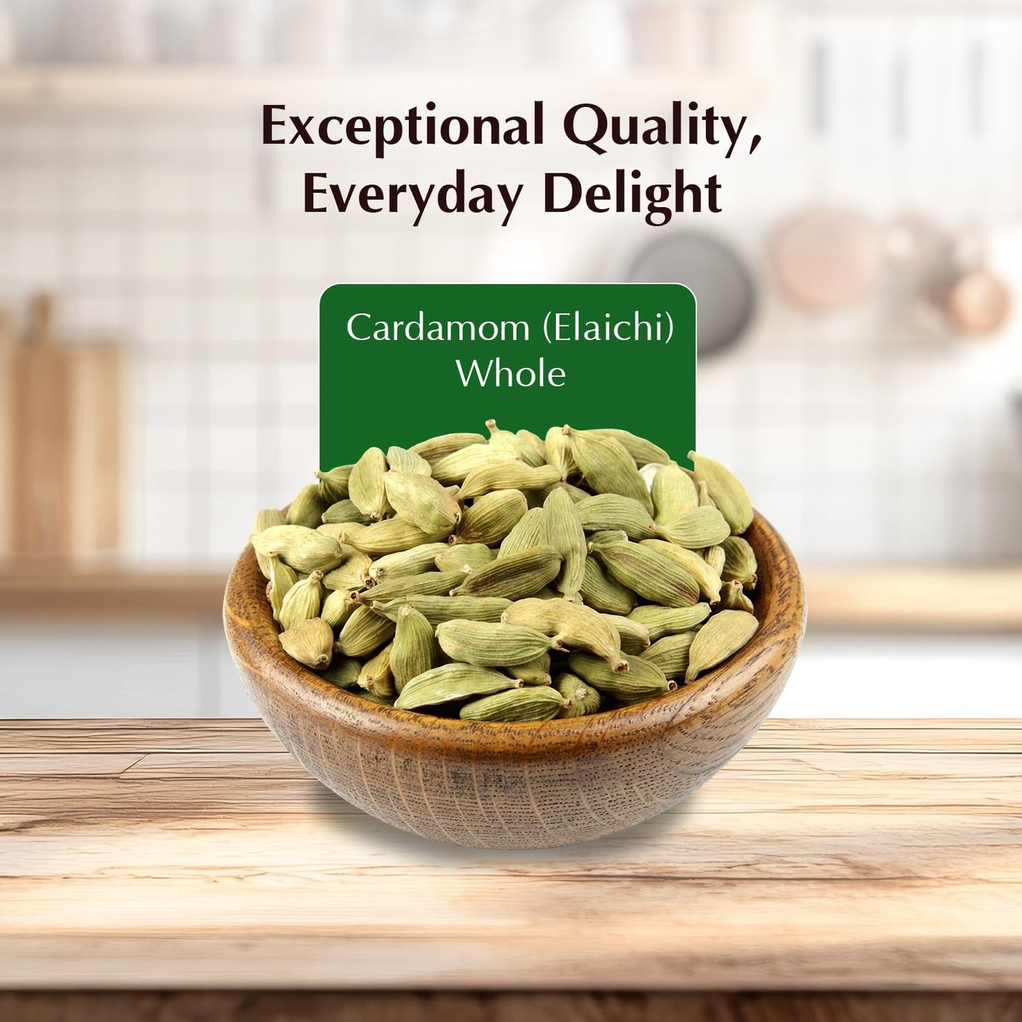 Amazon Brand - Vedaka Whole Cardamom (Elaichi), 50g
