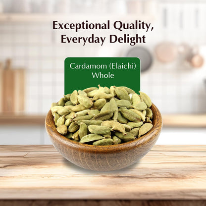 Amazon Brand - Vedaka Whole Cardamom (Elaichi), 50g