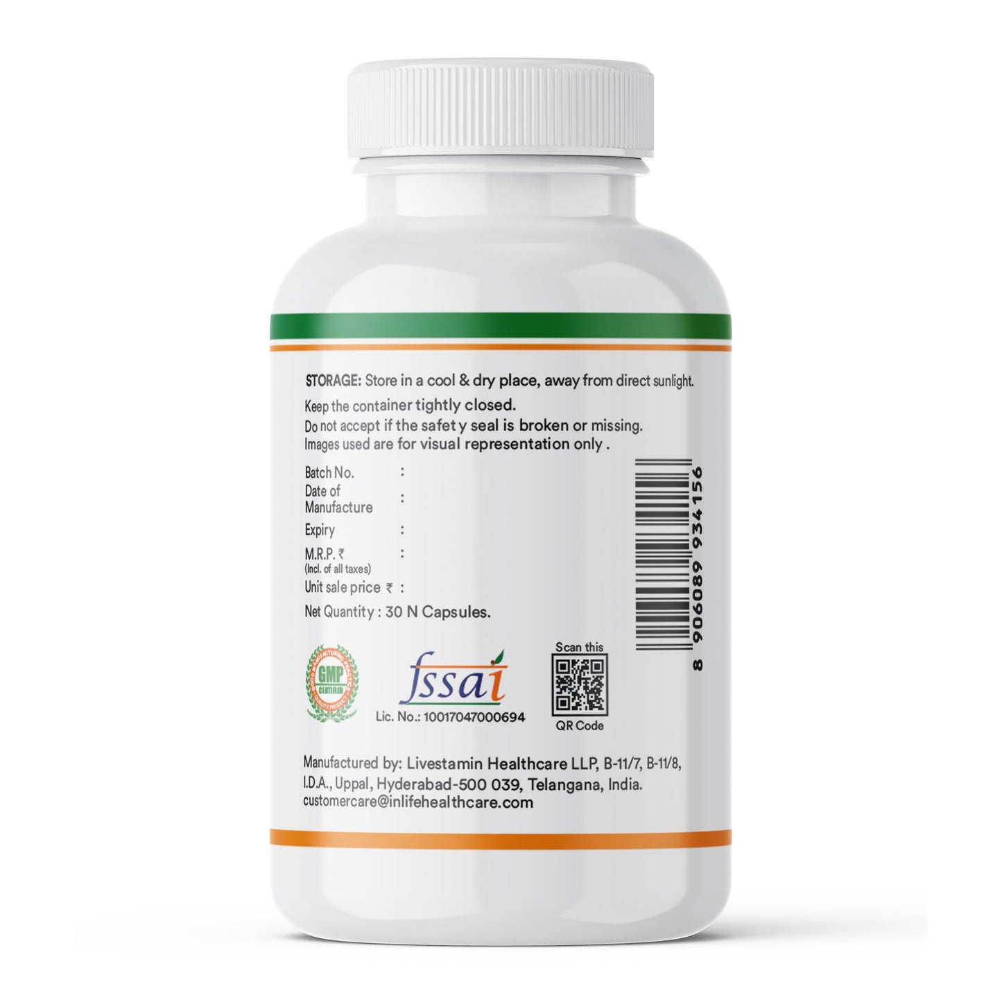INLIFE Probiotics Forte 25 Billion CFU, 14 Strains with Lactobacillus Reuteri, Gut Digestive & Immune Health, Men Women, 30 Veg Capsules (30 count (pack of 1))