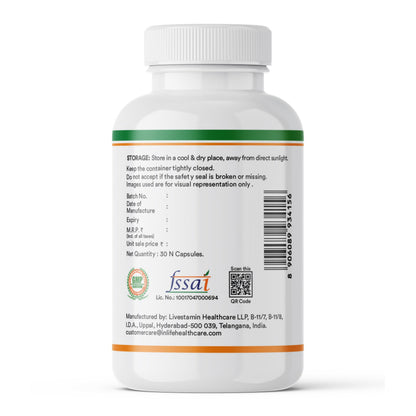 INLIFE Probiotics Forte 25 Billion CFU, 14 Strains with Lactobacillus Reuteri, Gut Digestive & Immune Health, Men Women, 30 Veg Capsules (30 count (pack of 1))
