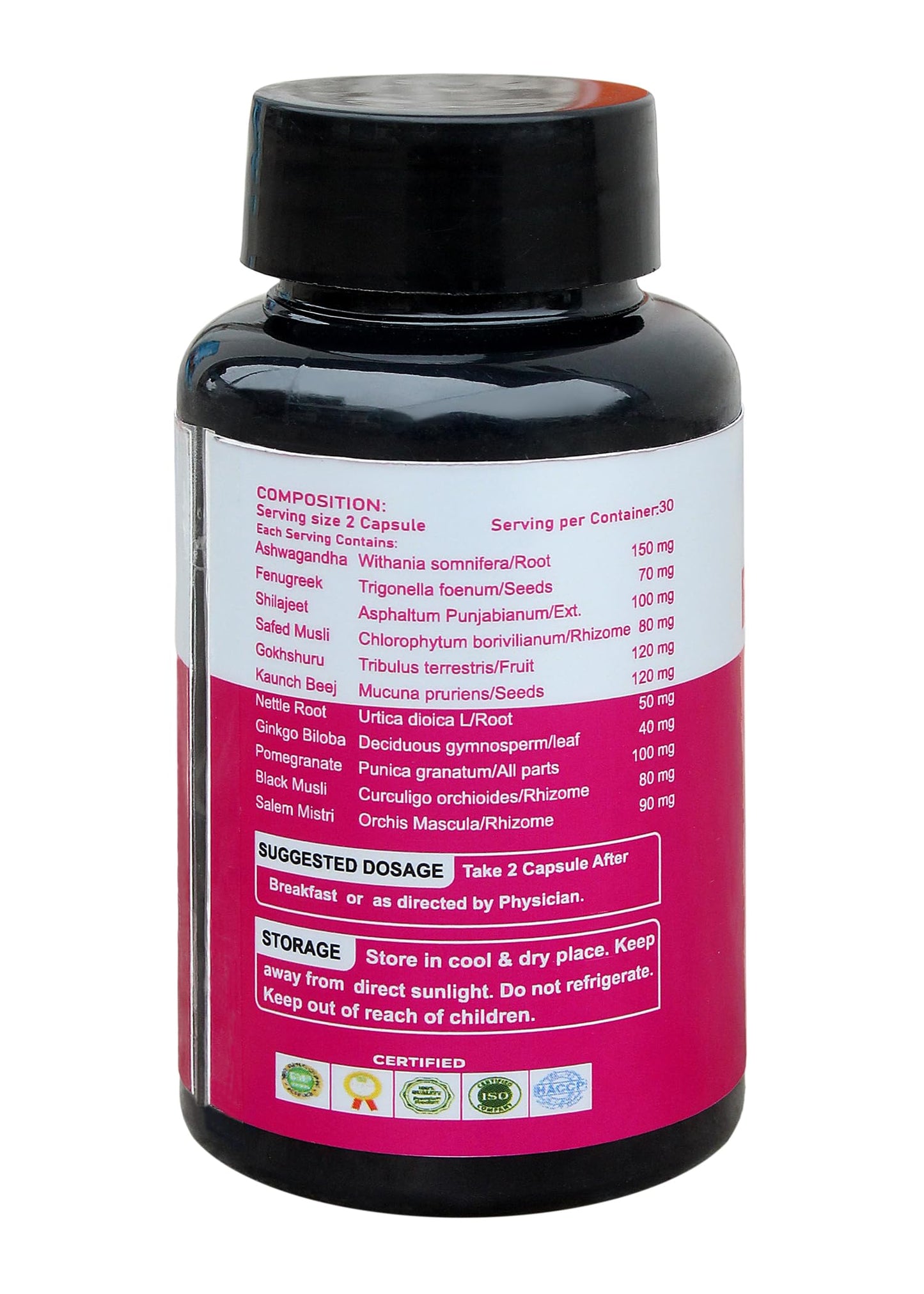 Miss Me Ready-Men Dragon Capsules | Ayurvedic Herbal Supplement for Men | 60 Capsules | Traditional Ayurvedic Formula For male wellness and performance
