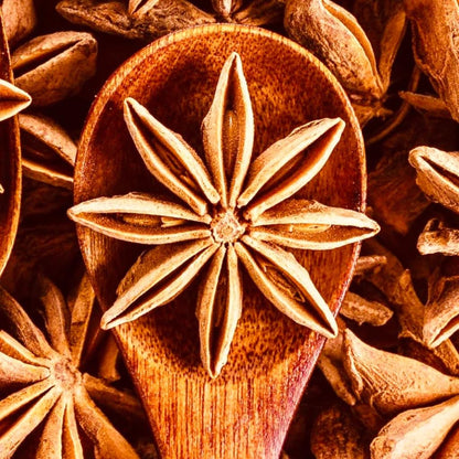 Bague star anise spice whole organic chakri pool (100 Grams)