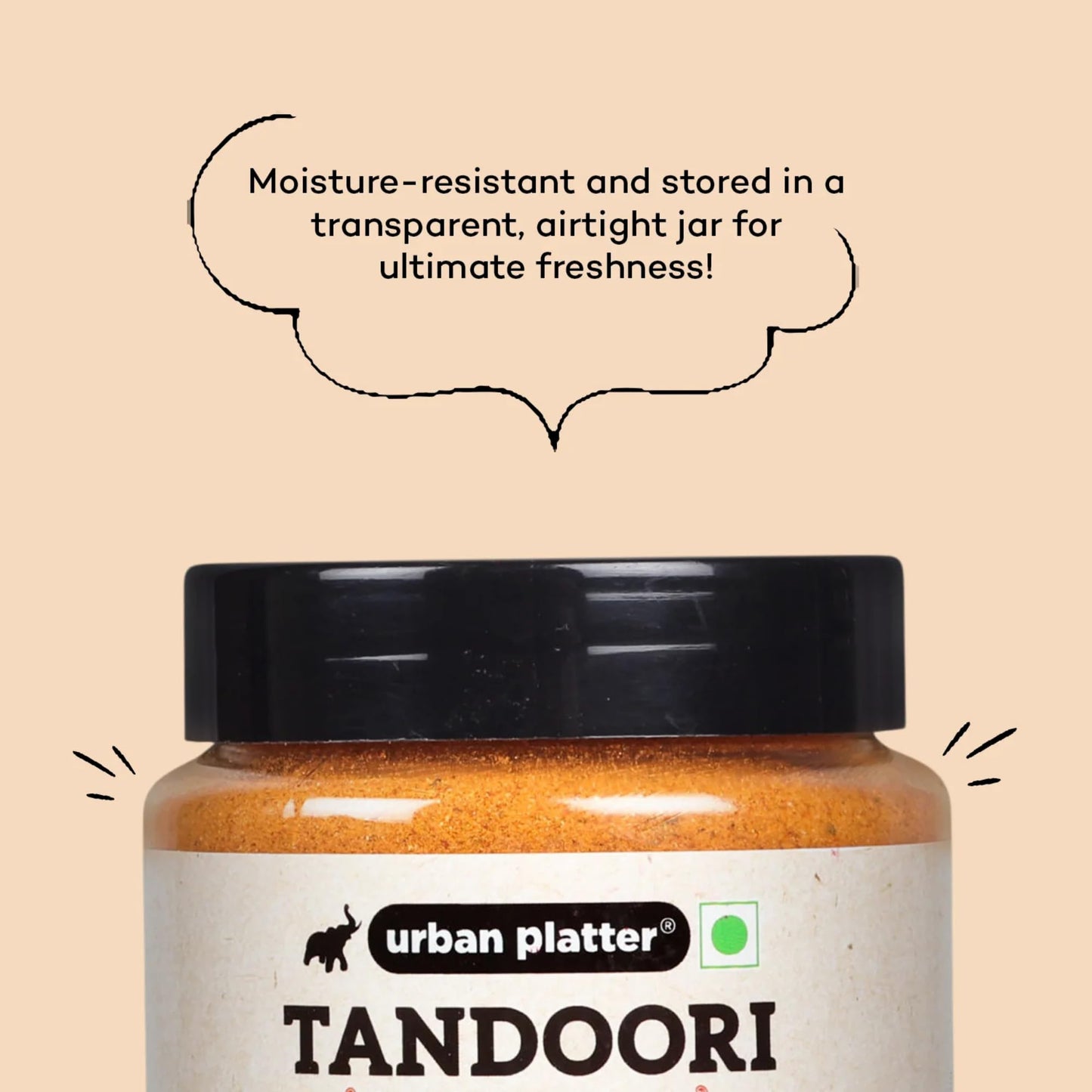 urban platter Tandoori Tikka Masala Powder, 1 [Masala|Flavourful Blend Of Spices|Sprinkle Or Add To Your Appetizers, Gravies, Veggies, Fries],150 Grams