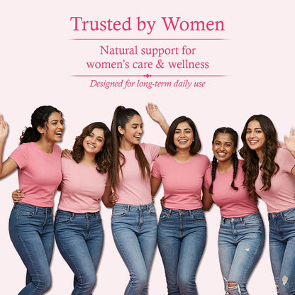 B-Growth Ayurvedic Women Wellness Combo | For Feminine SkinNourishment | with Ayurvedic Herbs Shatavari & Safed Musli | (60 Capsules & 50ml Oil)