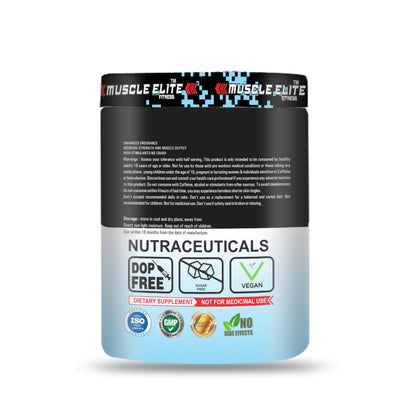 Muscle Elite Fitness Pre Workout Powder – 44 Servings – Men & Women