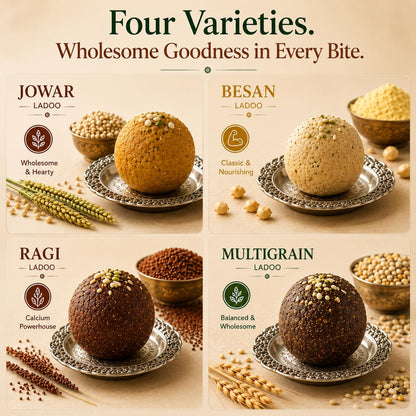 Stevi0cal Utsav Ladoos | 12 Ladoos, 360g | Sweetened with Stevia
