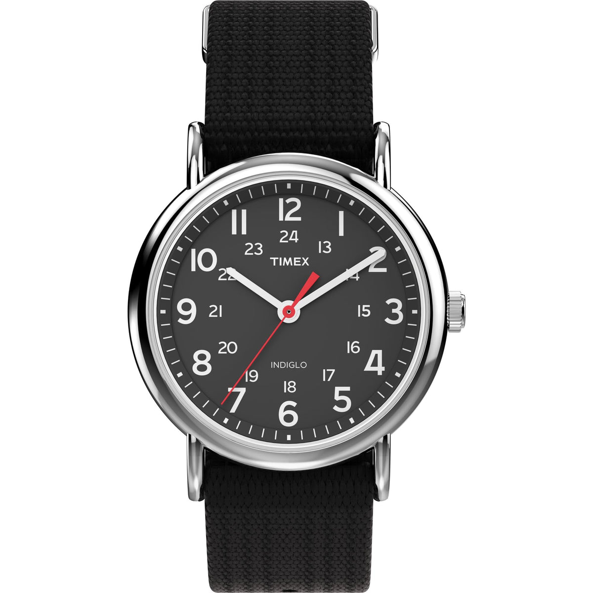 TIMEX Weekender Classic Black Round Dial Analog Unisex's Watch - T2N647UJ