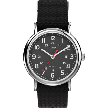 TIMEX Weekender Classic Black Round Dial Analog Unisex's Watch - T2N647UJ