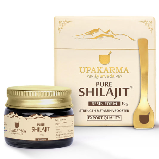 UPAKARMA Ayurveda Shilajit/Shilajeet Resin - 10g