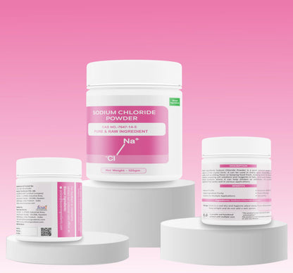 Bioven Ingredients Sodium Chloride Powder, Pure Supplement, 125gm
