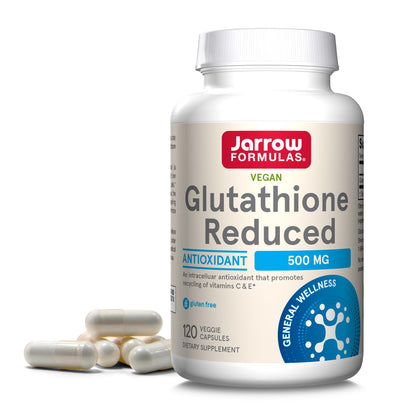 Jarrow Formulas Glutathione Reduced 500 Mg - 120 Capsules