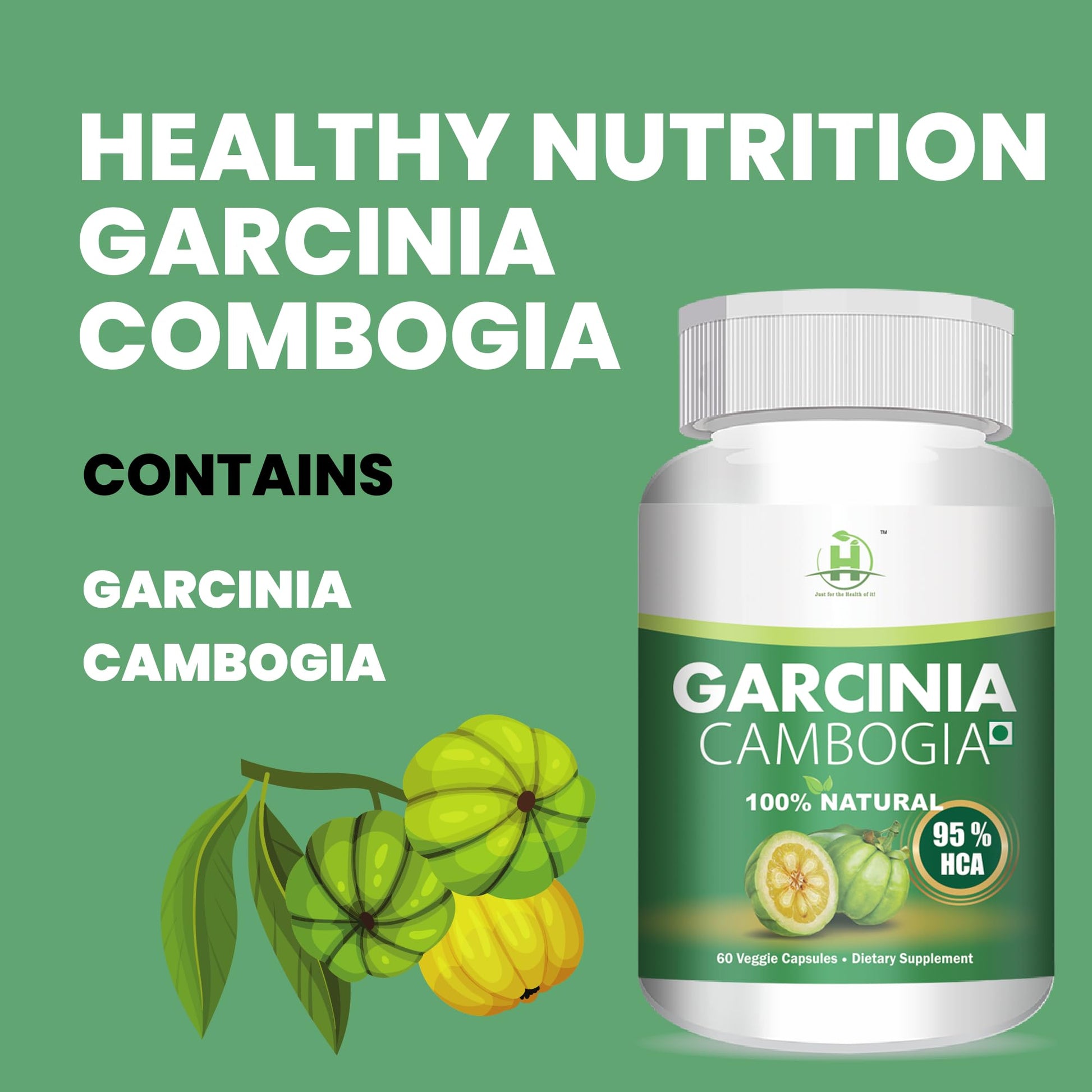 Healthy Nutrition - Just for the Health of it Natural Garcinia Cambogia- image 3