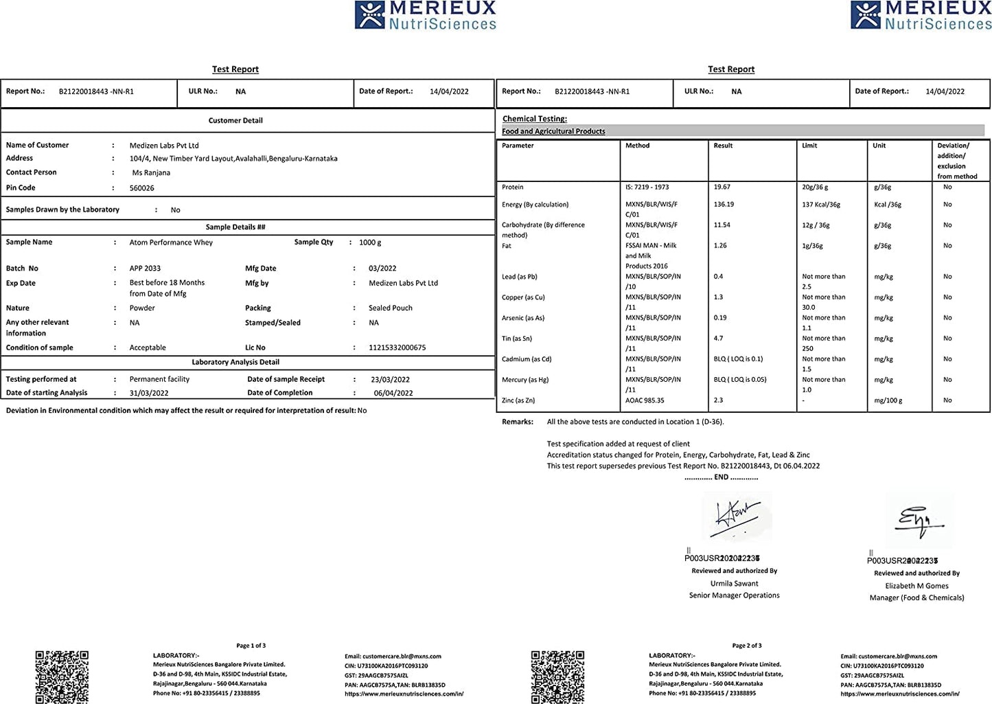 Asitis Nutrition ATOM Performance Whey 1Kg (Cookie delight)- image 3