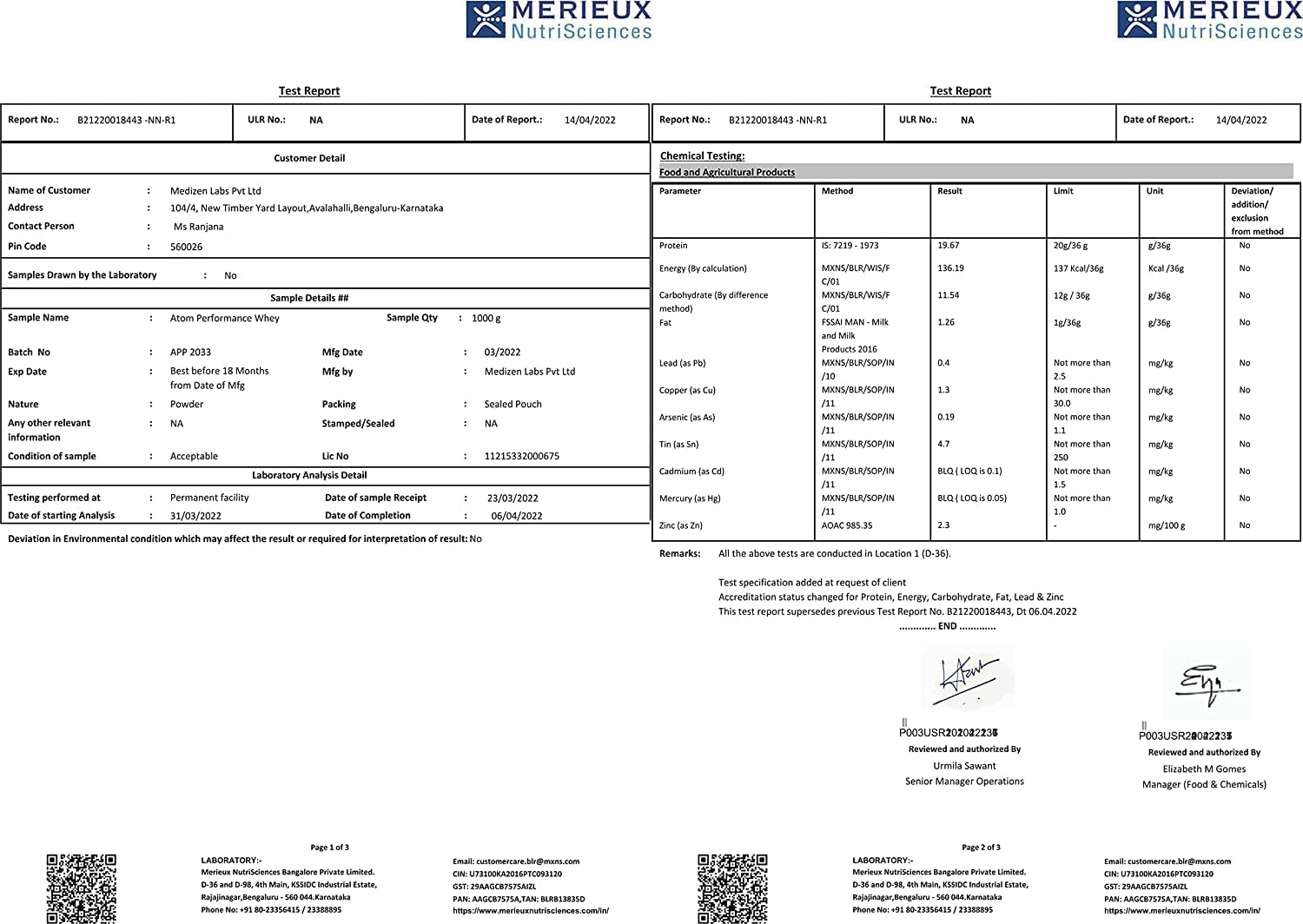 Asitis Nutrition ATOM Performance Whey 1Kg (Cookie delight)- image 3