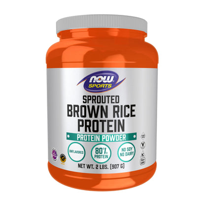 Now Foods Sprouted Brown Rice Protein, 2 Lbs