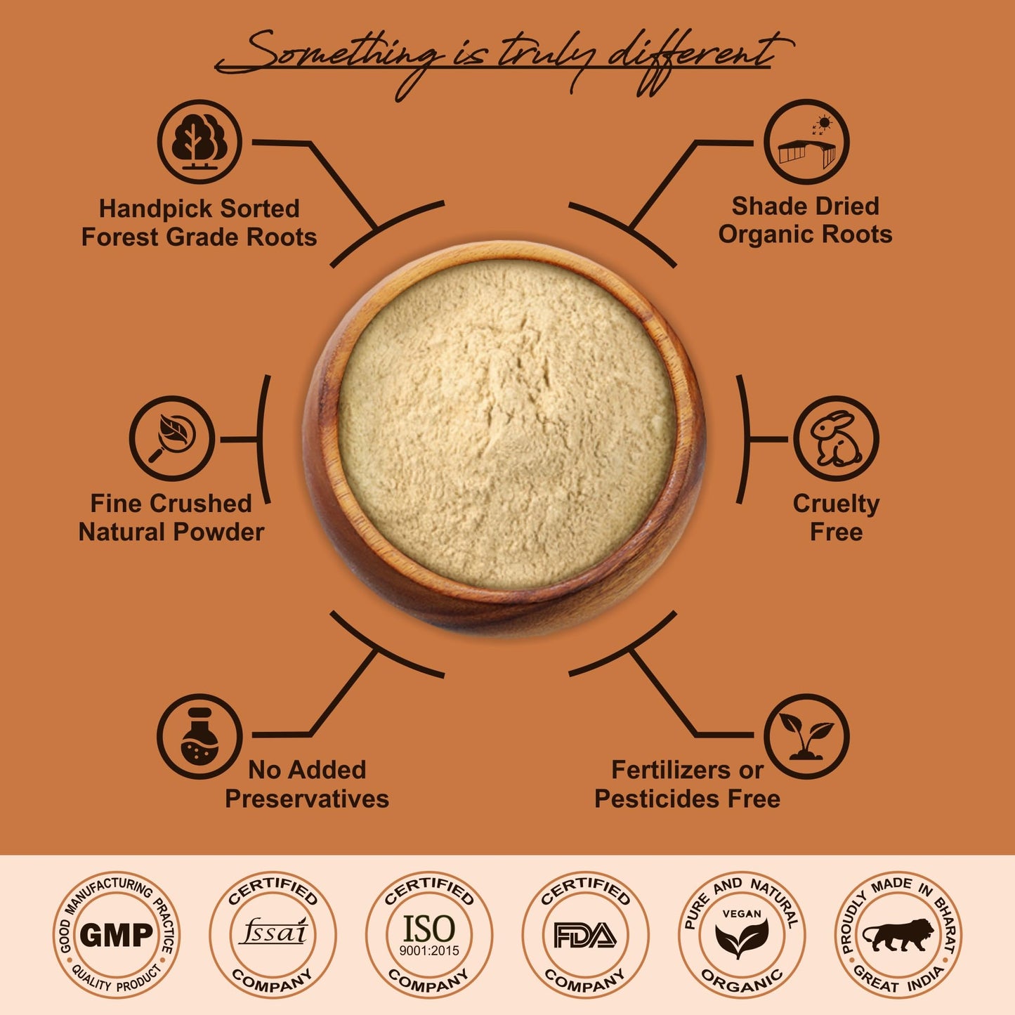 IYUSH Herbal Ayurveda Ashwagandha Powder – 900gm | Aswagandhada Powder- image 2