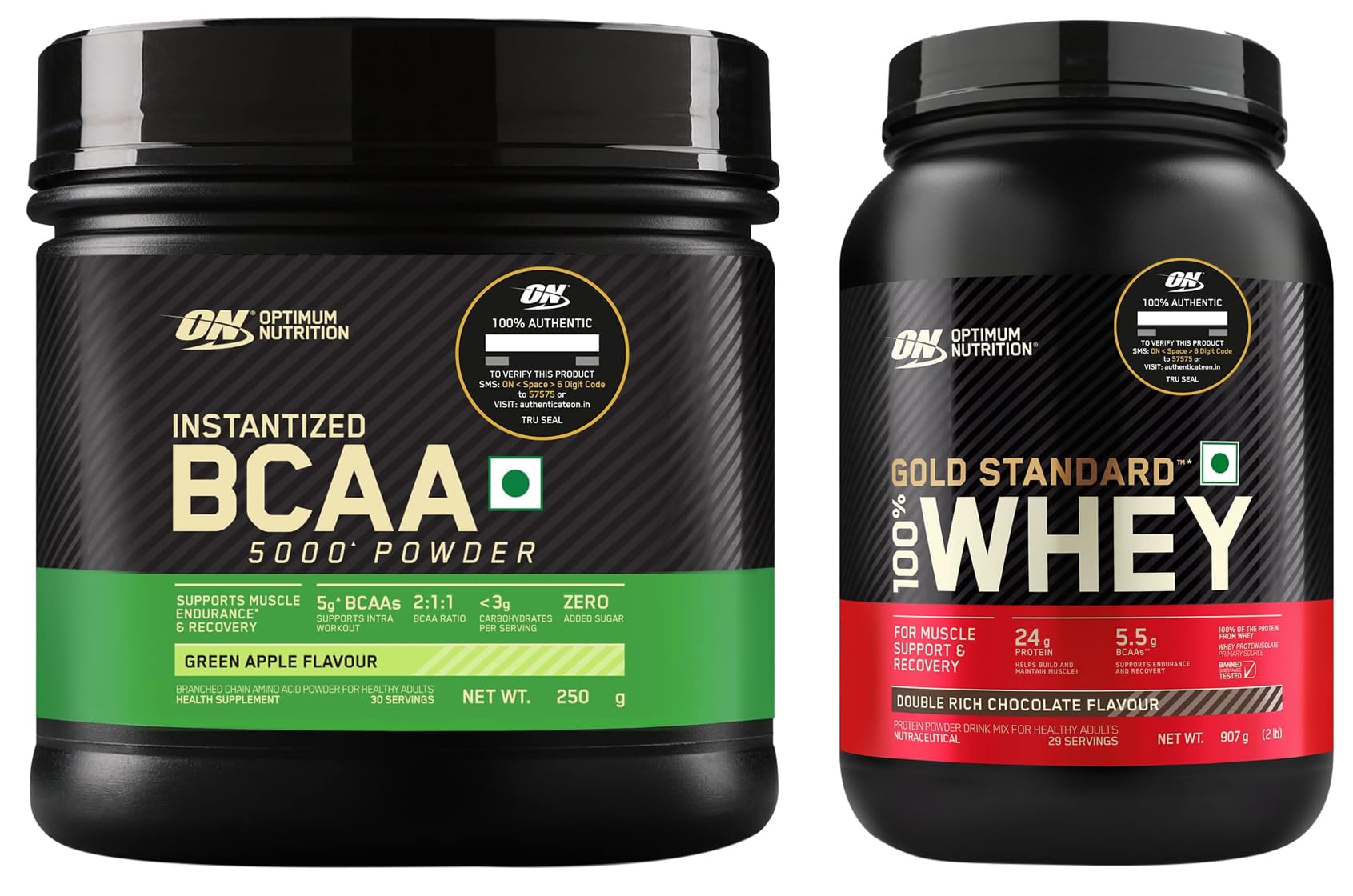 Optimum Nutrition (ON) Gold Standard 100% Whey- 2 Lbs (Double Rich Chocolate) an