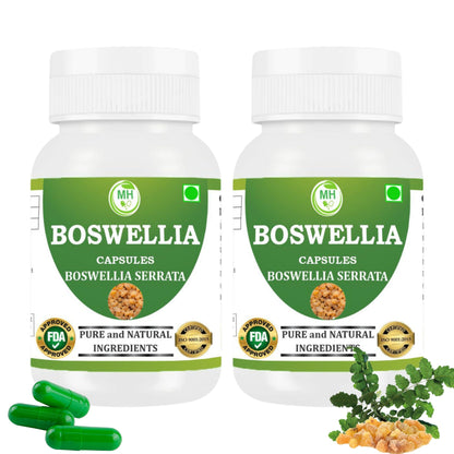 MORSAN HEALTHCARE Boswellia Capsules 500 mg – 2 X 60 Veg Capsules | Plant-Based Supplement (2)