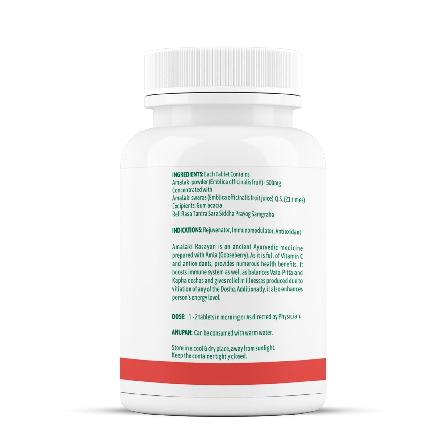 Moolveda Amalaki Rasayan Tablet for Daily Wellness & General Well-Being | 60 Veg Tablets