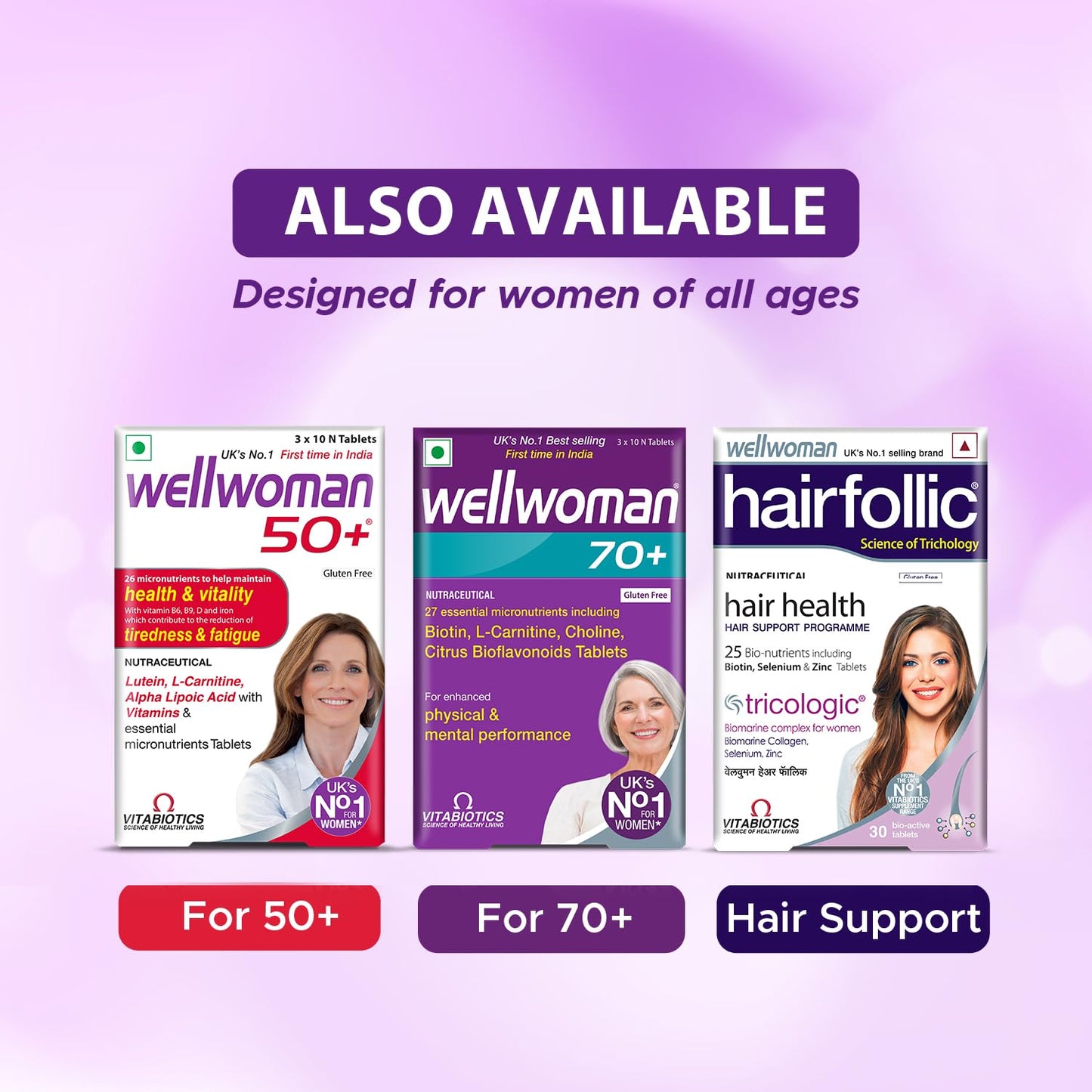 Wellwoman Multivitamin Capsules For Women With Evening Primrose Oil,Magnesium,Vitamin C,B6,Folic Acid To Provide All Round Nutrition,Immunity,Helps Reduce Pms,Pcos Symptoms,30 Veg Capsules,200 grams