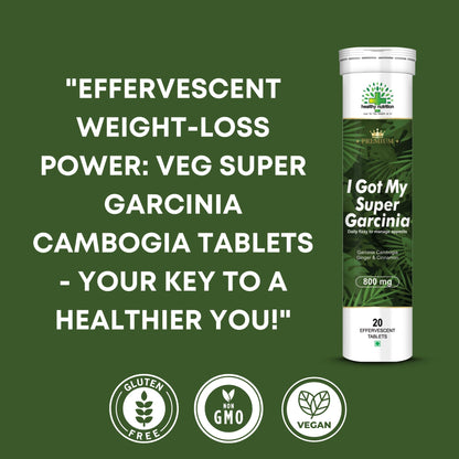 Healthy Nutrition - Just for the Health of it Veg Super Garcinia Cambog- image 3