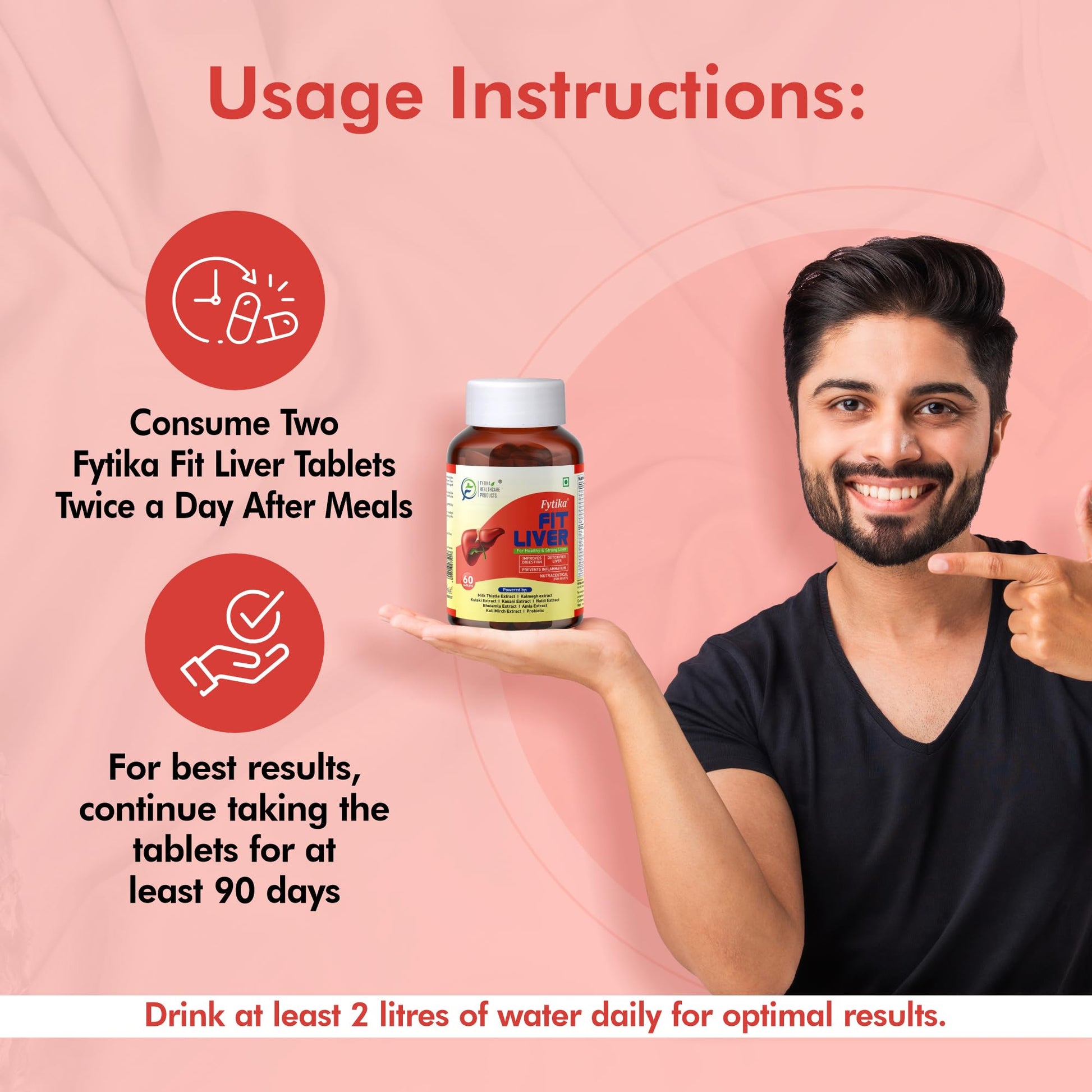 FYTIKA HEALTHCARE PRODUCTS Fit Liver | Liver Detox Supplement | Enriche- image 3