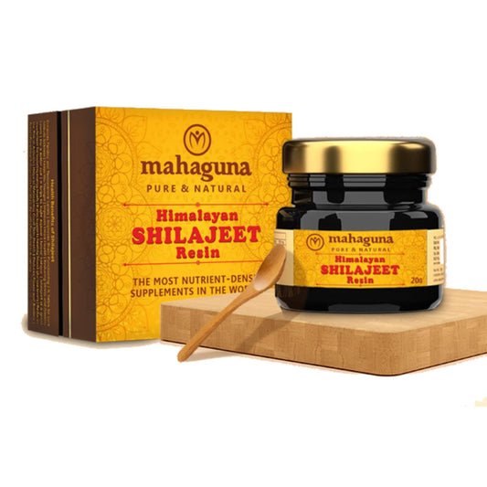 Mahaguna Shilajit Gold Resin - 20g | Helps in boosting Stamina | 100% Ayurvedic