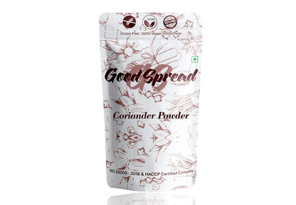 GoodSpread Organically Grown Hand Grounded Coriander (Dhaniya) Powder: 200gm - Handpicked and Ground to Perfection Immerse Your Taste Buds in Pure Bliss