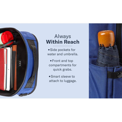 Samsonite Red Marston Backapck L 31 Cms Blue Nylon Premium Laptop Backpacks for Travel 15.6" laptop Vol-19 litres