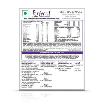 Perfectil Multivitamin Supplements For Men & Women, Packed With Biotin- image 6